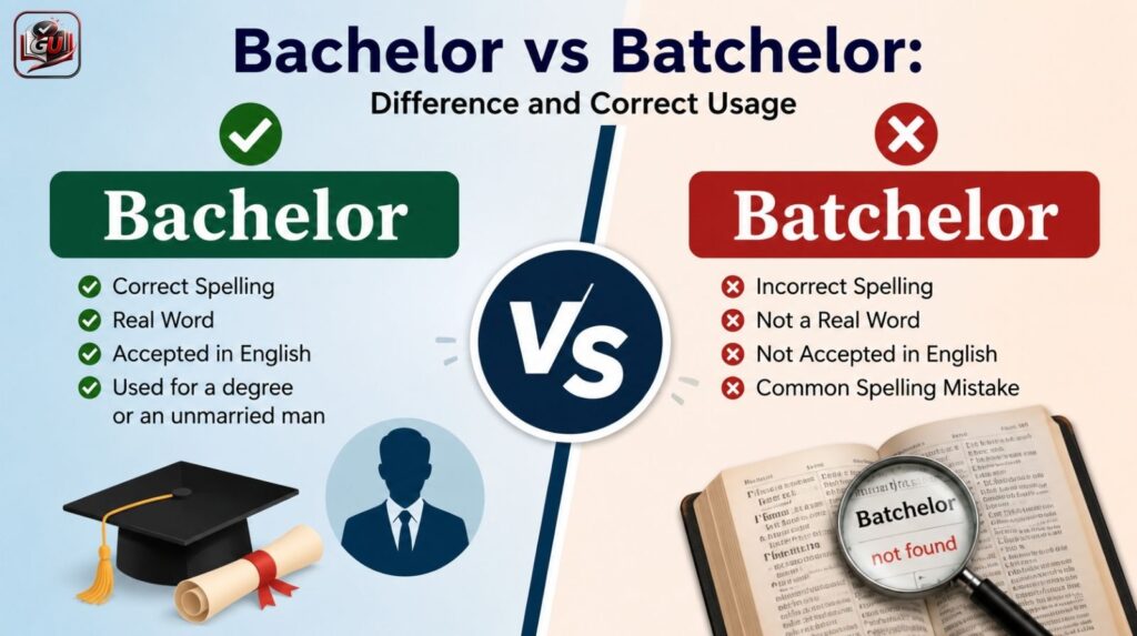 Bachelor vs Batchelor: Difference And Correct Usage