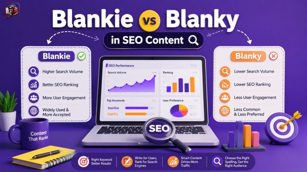 Blankie vs Blanky in SEO Content