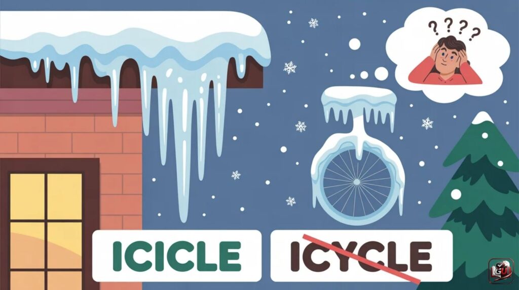 Why Do People Write “Icycle” Instead of “Icicle”?