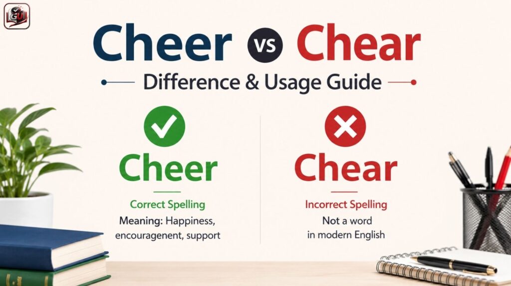 Cheer vs Chear Difference And Usage Guide (Complete SEO Explanation)