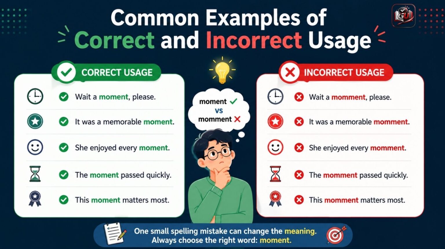 Moment vs Momment: Difference, Meaning & Correct Usage