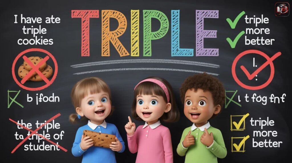 Common Grammar Mistakes Related to Triple