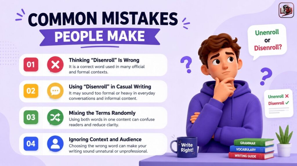 Common Mistakes People Make