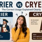 Crier vs Cryer: The Correct Usage Explained Clearly