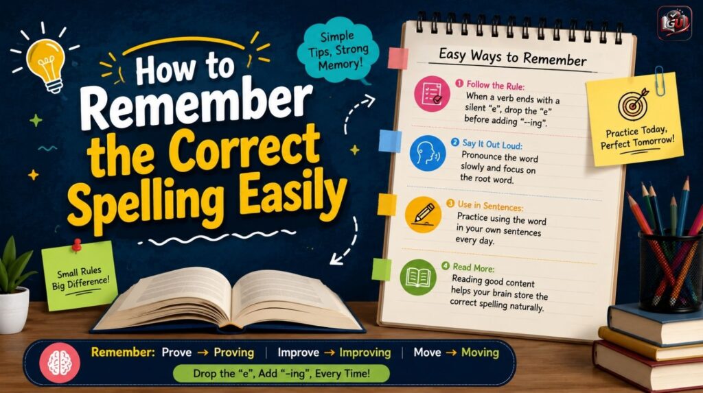How to Remember the Correct Spelling Easily