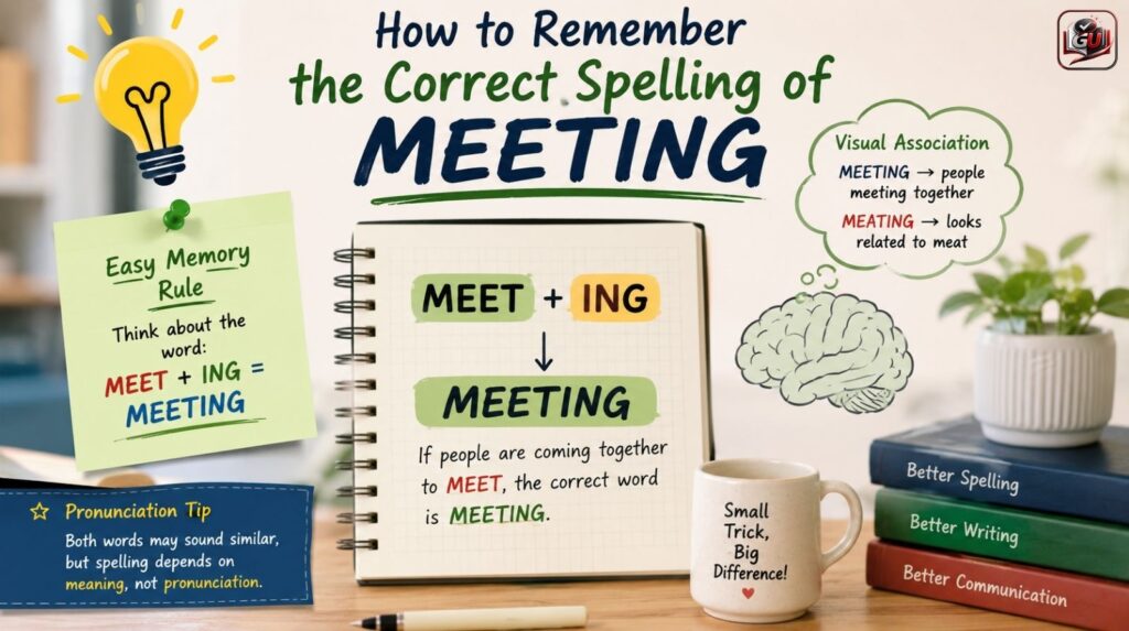 How to Remember the Correct Spelling of Meeting