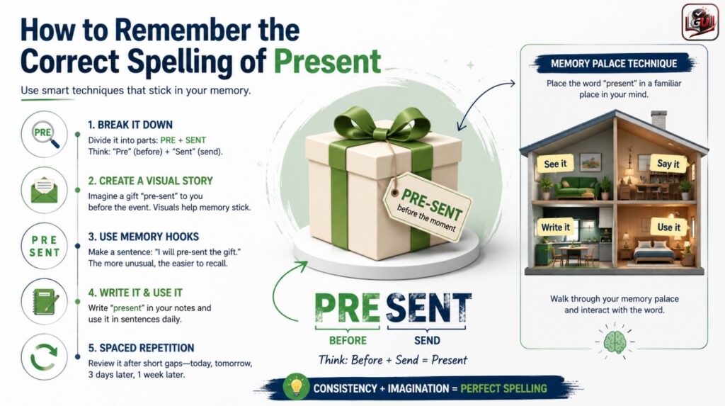 How to Remember the Correct Spelling of Present