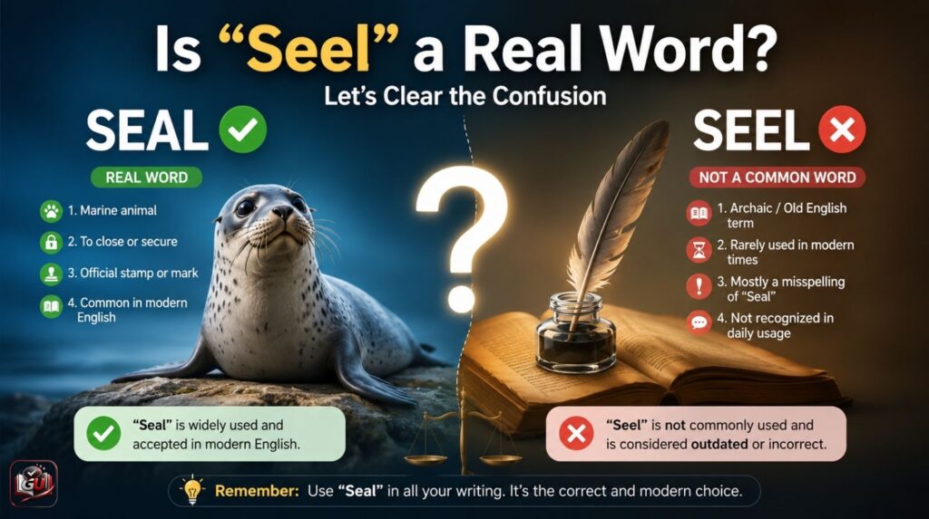 Is “Seel” a Real Word?