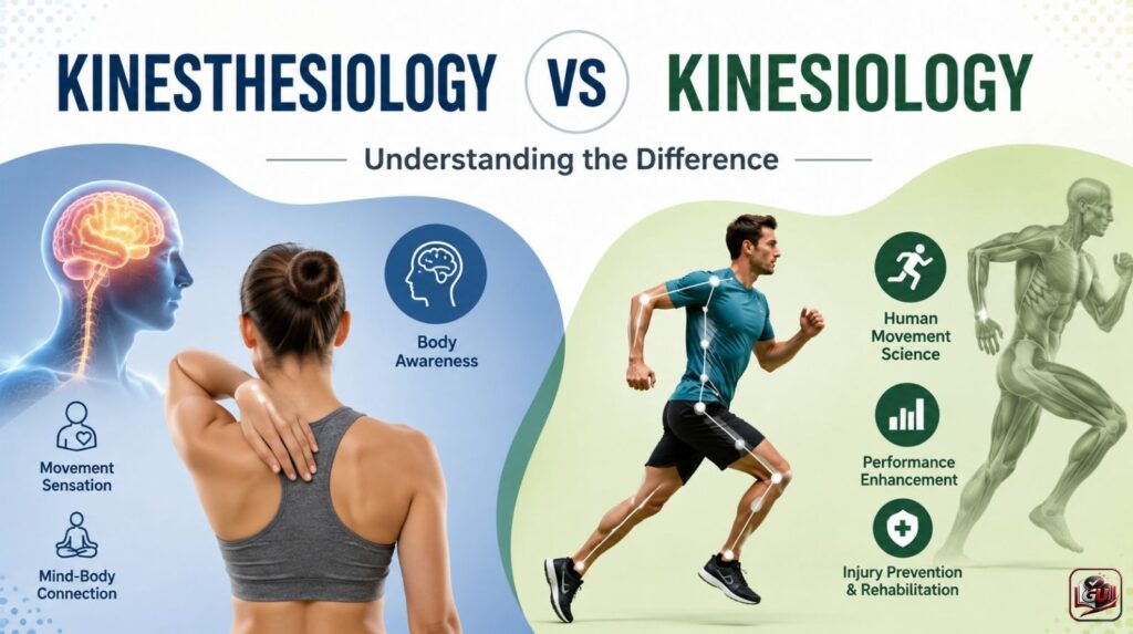 Kinesthesiology vs Kinesiology Difference Explained