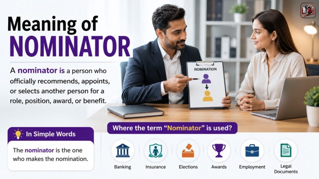Meaning of Nominator