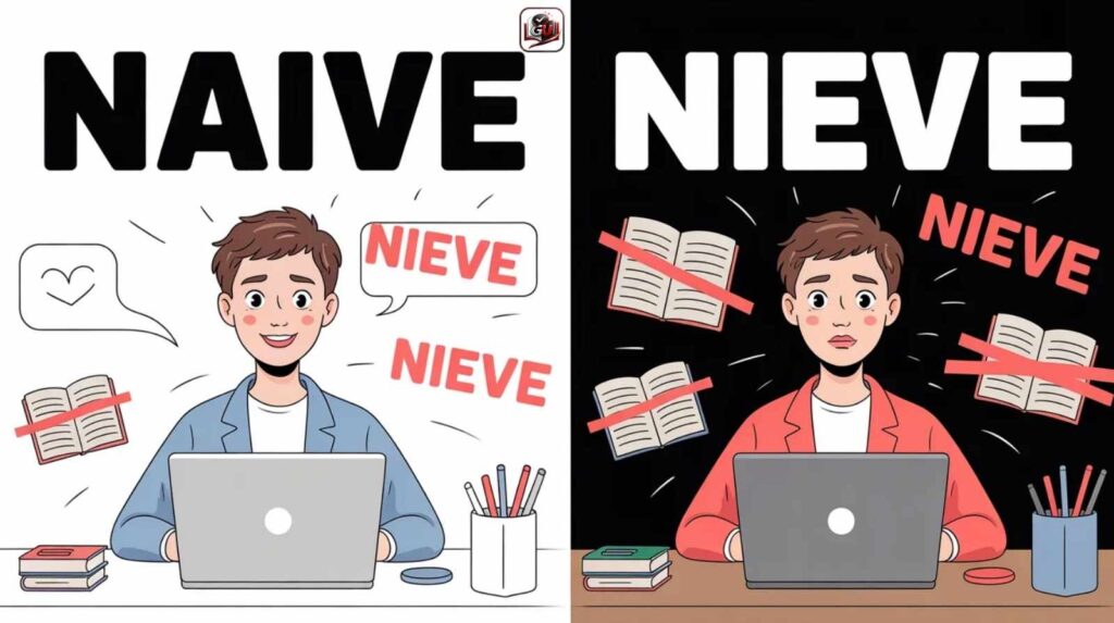 Naive vs Nieve in Real-Life Writing