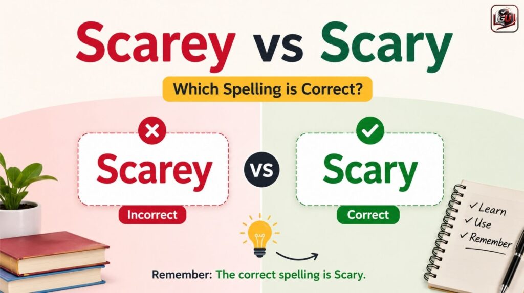 Scarey vs Scary: Learn The Correct Spelling