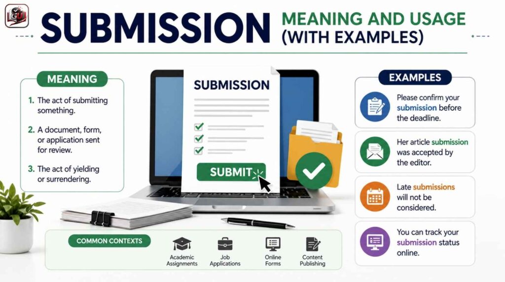 Submission Meaning and Usage (With Examples)