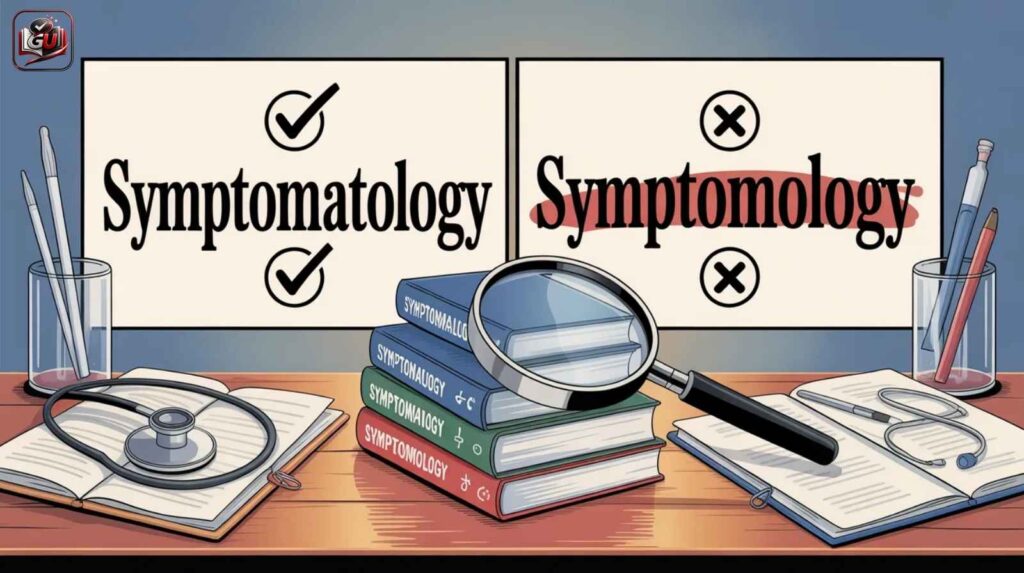Symptomatology vs Symptomology in Professional Writing