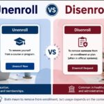 Unenroll vs Disenroll: Differences with Complete Guide