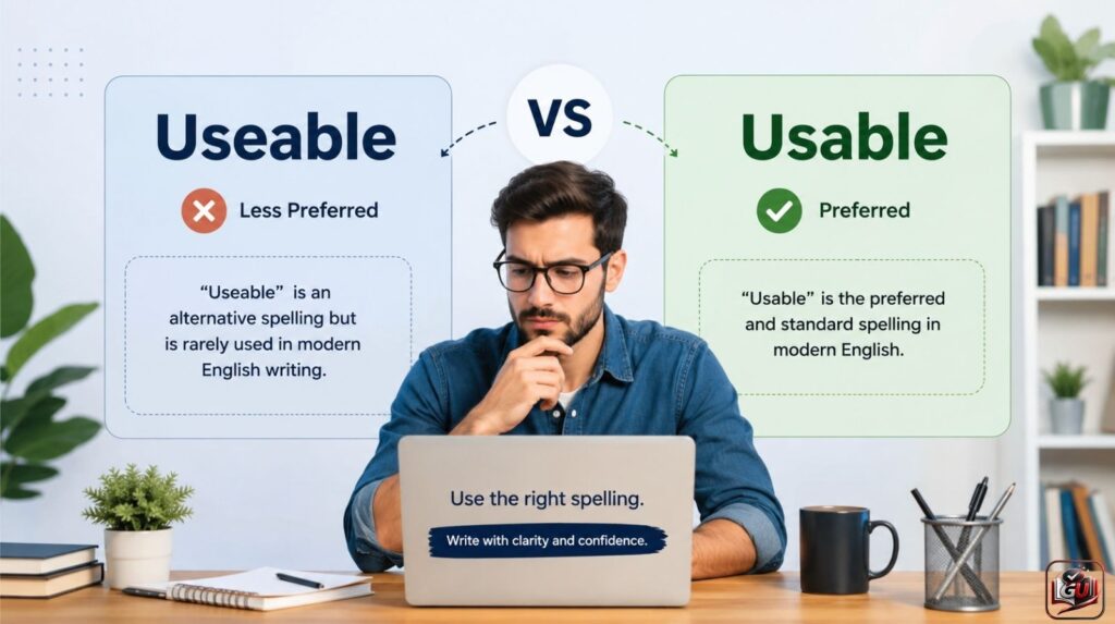 Useable vs Usable: Difference And Correct Usage