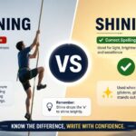 What Is the Correct Spelling: Shinning vs Shining?