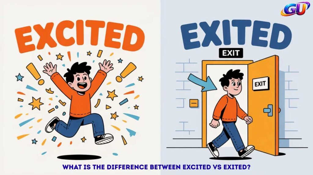 What Is the Difference Between Excited vs Exited?