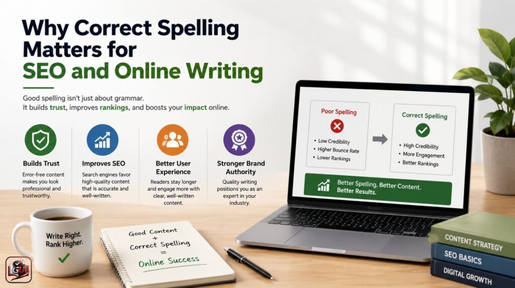 Why Correct Spelling Matters for SEO and Online Writing