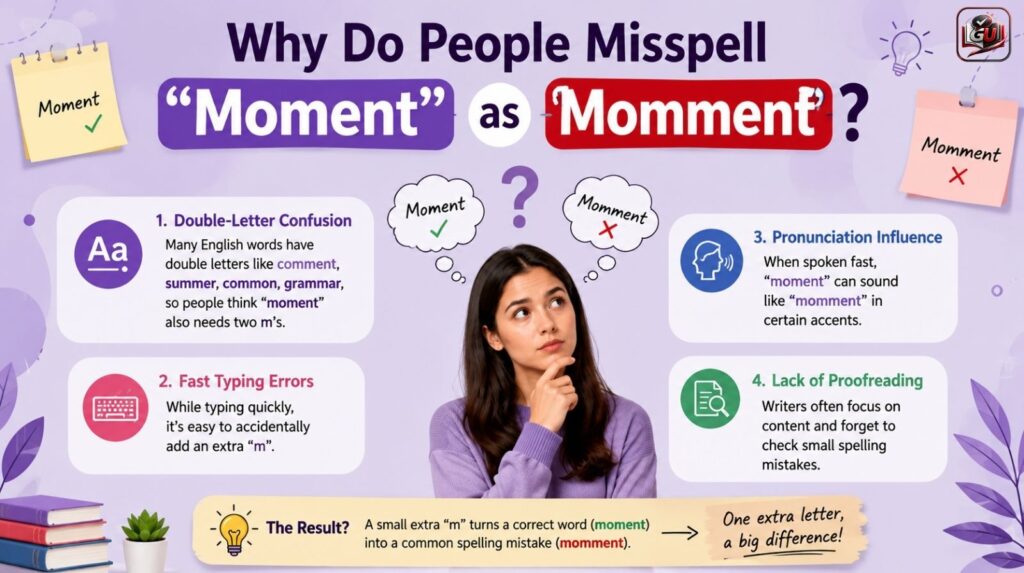 Why Do People Misspell “Moment” as “Momment”?