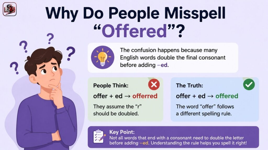 Why Do People Misspell “Offered”?