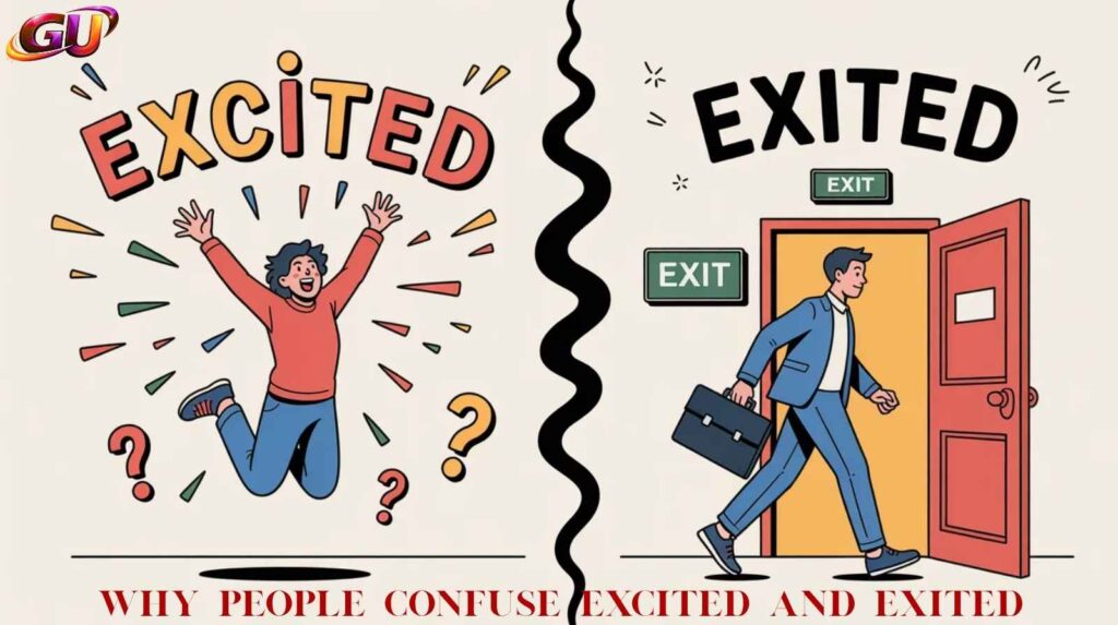 Why People Confuse Excited and Exited