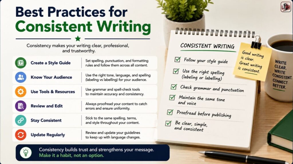 Best Practices for Consistent Writing