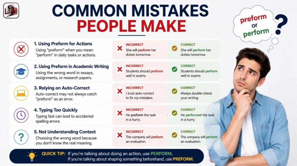 Common Mistakes People Make