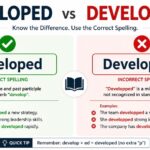 Developed vs Developped: Difference And Correct Usage