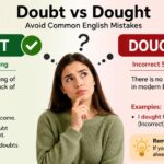 Doubt vs Dought: Avoid Common English Mistakes And Learn The Correct Spelling
