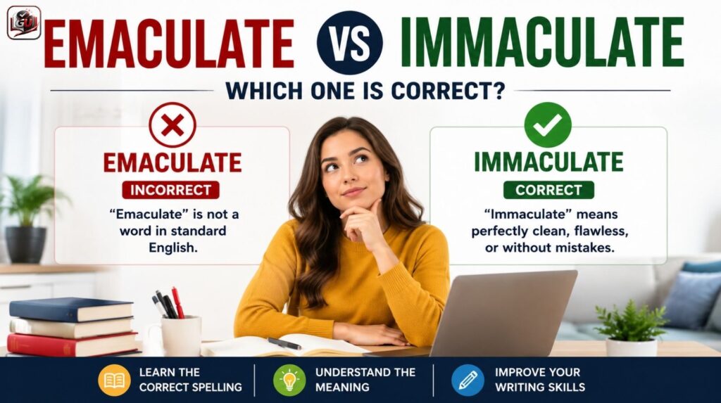 Emaculate vs Immaculate: Which One Is Correct?