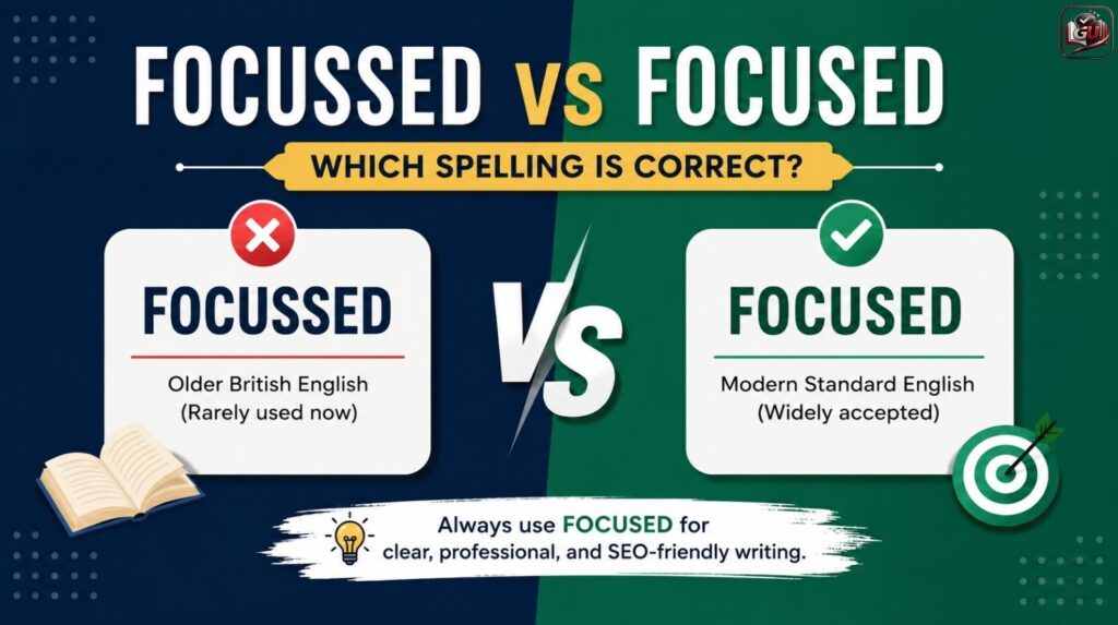 Focussed vs Focused Which Spelling Is Correct?