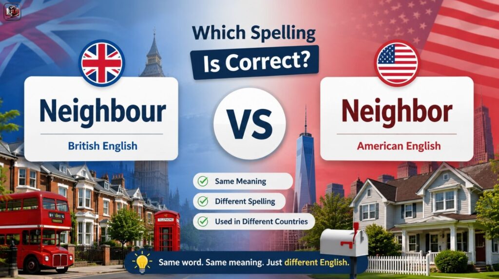 Neighbour vs Neighbor: Which Spelling Is Correct?