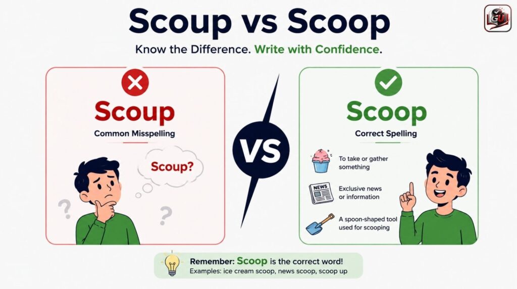 Scoup vs Scoop: Differences And Usage Explained