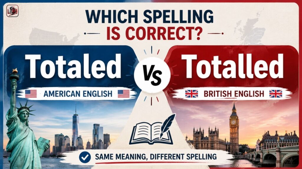 Totaled vs Totalled: Which Spelling Is Correct?