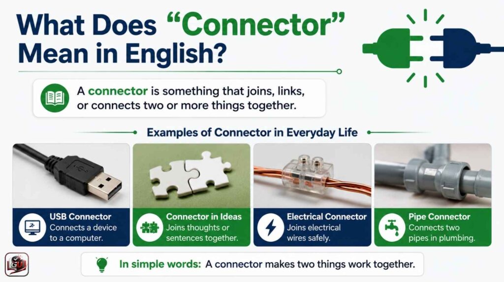 What Does “Connector” Mean in English?