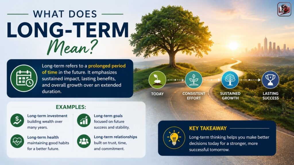 What Does Long-Term Mean?