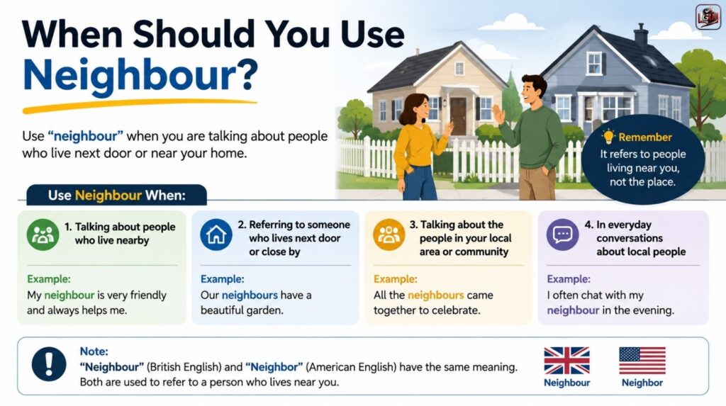 When Should You Use Neighbour?