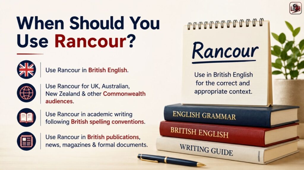 When Should You Use Rancour?