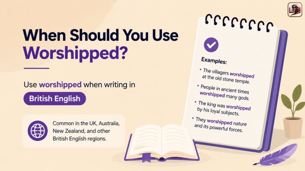 When Should You Use Worshipped?