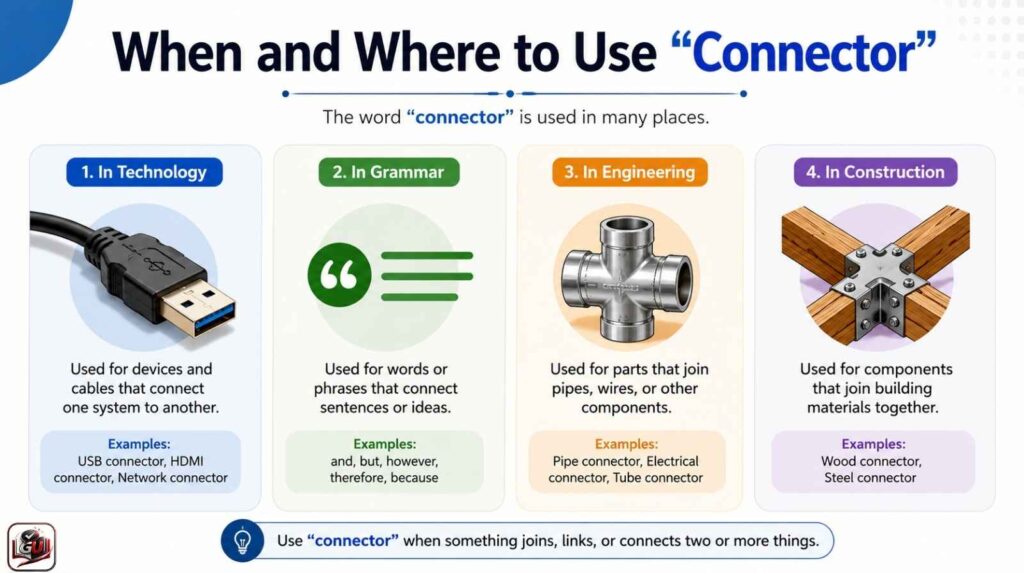 When and Where to Use “Connector”