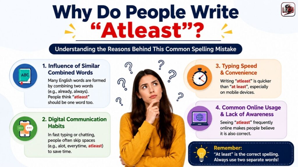 Why Do People Write “Atleast”?
