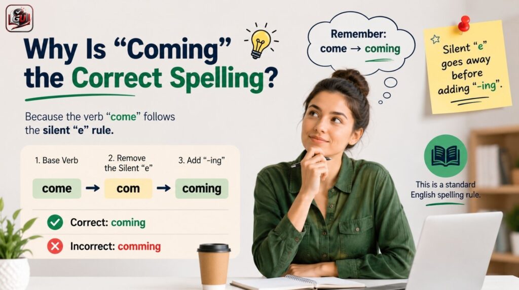 Why Is "Coming" the Correct Spelling?
