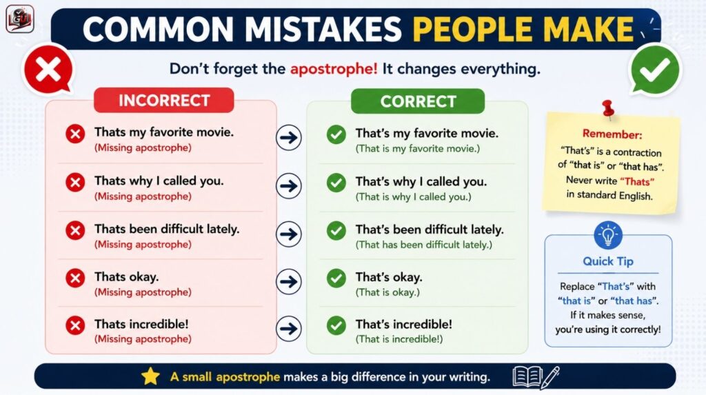 Common Mistakes People Make