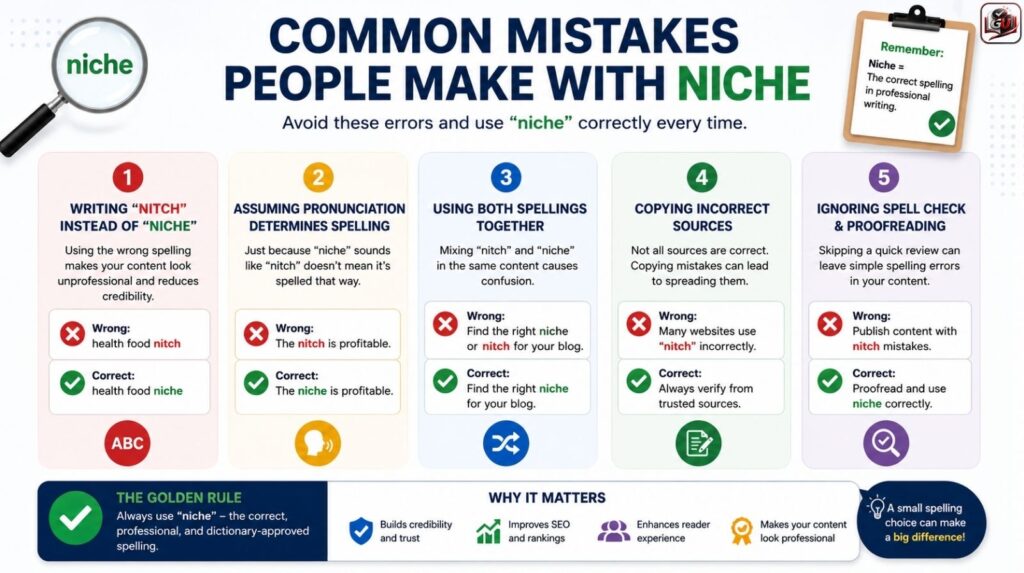 Common Mistakes People Make With Niche
