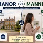 Manor vs Manner: Which One Is Correct?