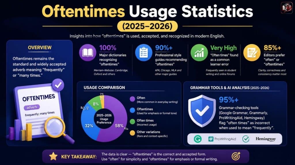 Oftentimes Usage Statistics (2025–2026)