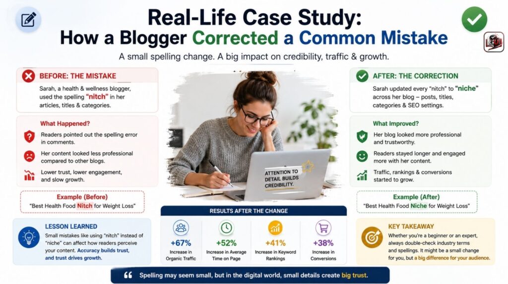 Real-Life Case Study: How a Blogger Corrected a Common Mistake