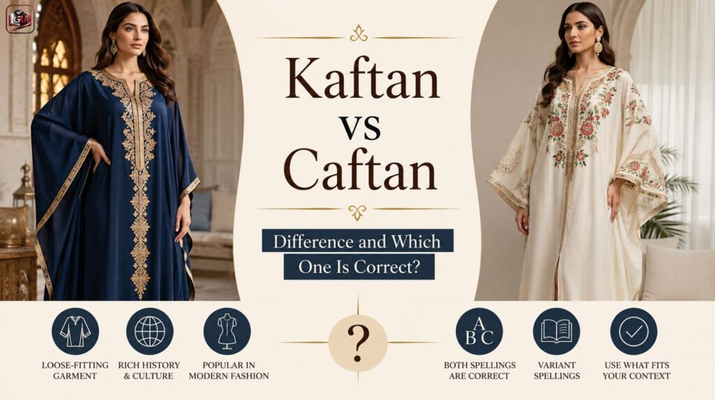 Kaftan vs Caftan